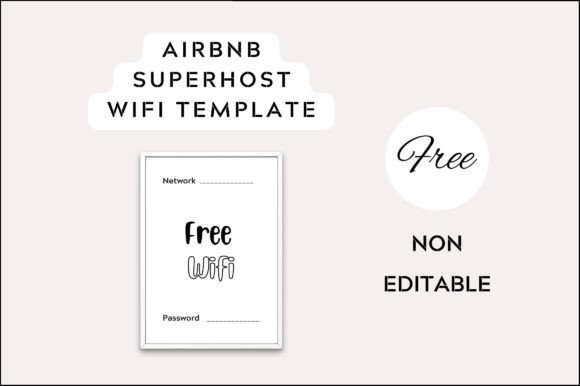 Airbnb Superhost WIFI Template: Elevate Your Guest Experience
