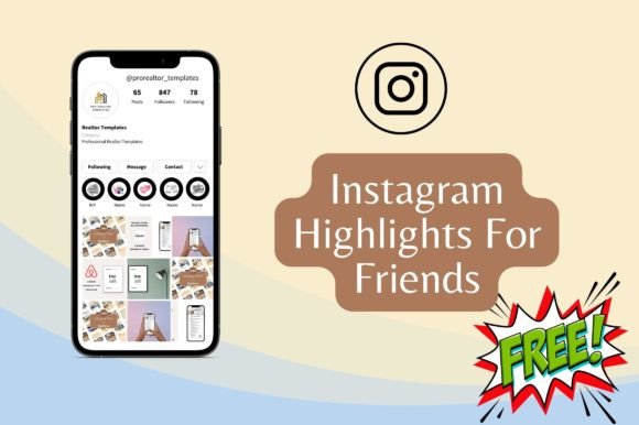 Free Instagram Highlights for Friends: 20 Covers to Showcase Your Bond