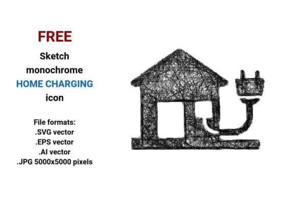FREE Sketch Home Charging Icon: A Practical Guide