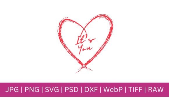 It's You Valentine SVG: A Premium Font for Creative Projects