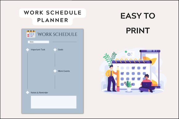 Master Your Time: The Ultimate Work Schedule Planner Template