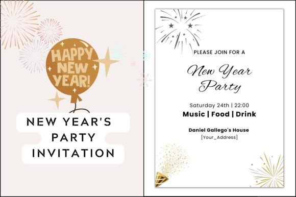 New Year Party Invite: Your Festive Design Solution