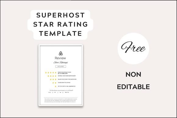 Superhost Star Rating System: A Template for Five-Star Hosting