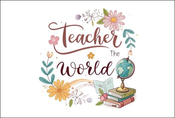Teacher the Word PNG: A Playful Font for Bold Ideas